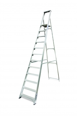 Lyte Platform Stepladder With Tooltray